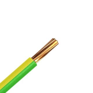 NYA Cable 1x1 Yellow/Green (H05V-U) (Pack of 100m)