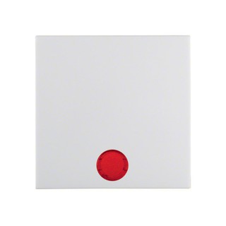 Berker R.Classic Switch/Push Button Plate Pure Whi