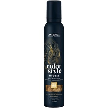 INDOLA COLOR STYLE MOUSSE LEAVE-IN ΞΑΝΘΟ ΜΕΣΑΙΟ 20