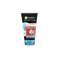 Garnier Pure Active 3 In 1 Charcoal Mask Gel With Activated Carbon For Dark Spots 150ml
