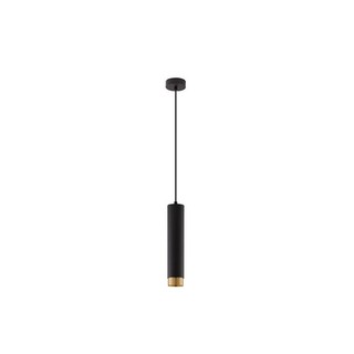 Φωτιστικό Κρεμαστό LED GU10 Μαύρο-Χρυσό Pogno 9911