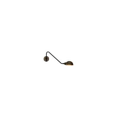 Hl-3548-1 s Mason old Copper & Black Wall Lamp
