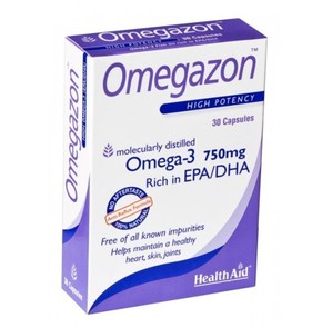 Health Aid Omegazon Omega 3 Iχθυέλαιο με Ωμέγα 3 Λ