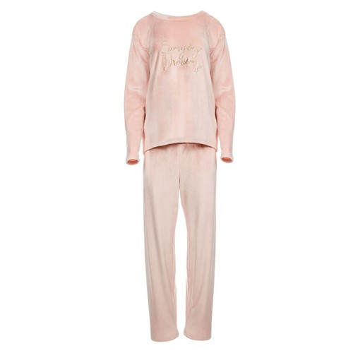 Pizhama per femra velvet nude everyday dream s-m