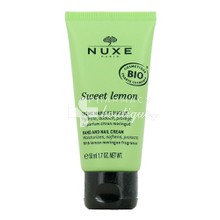 Nuxe Sweet Lemon Hand & Nail Cream - Κρέμα Χεριών & Νυχιών, 50ml