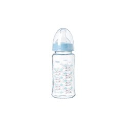 Korres Glass Bottle With Medium Flow Silicone Teat 230ml