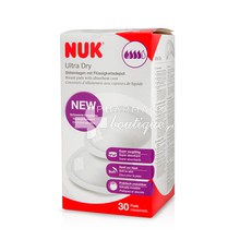NUK Επιθέματα Στήθους Ultra Dry, 30 τμχ.