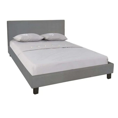 Wilton Κρεβάτι Διπλό, για Στρώμα 160x200cm, Ύφασμα