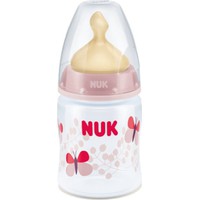 Nuk First Choice+ Πλαστικό Μπιμπερό Με Θηλή Καουτσ