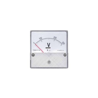Voltmeter 80x80 150V DC