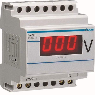 Digital Voltmeter 0-500V