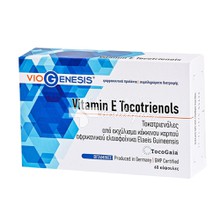 Viogenesis Vitamin E Tocotrienols, 60 caps