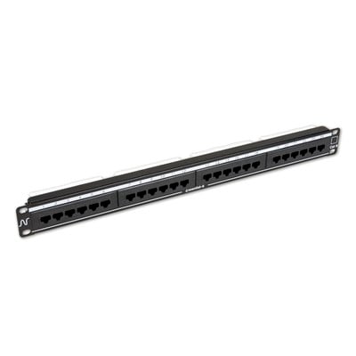 Essential-6 Pcb Patch Panel Unscreened 24 Rj45 Cat