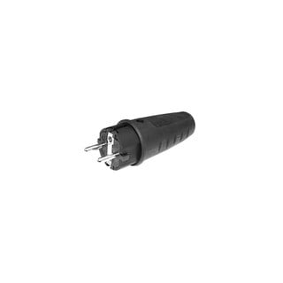 Elecrical Plug Extension Male 16A Straight IP44 Bl