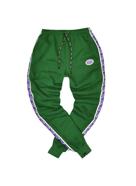 Vinyl art clothing oval logo pants - green