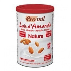 EcoMil Γάλα Αμυγδάλου Φυσικό Χωρίς Ζάχαρη 400gr