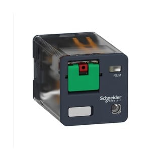Plug-in Relay 3 Contacts CYLIND + LED 230V RUMC32P