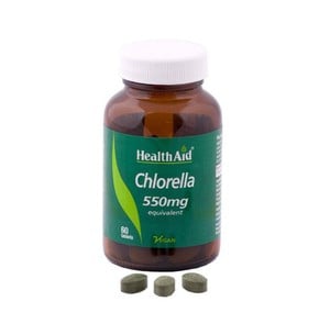 Health Aid Chlorella 550mg - Χλωροφύλλη για το Πεπ