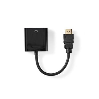 HDMI Cable to VGA Nedis CCGT34900BK02 233-1867