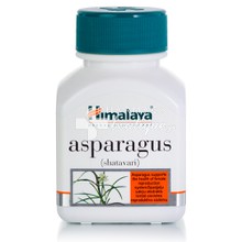 Himalaya Shatavari (Asparagus) - Ρύθμίση ορμονών και δρα ως γαλακτογόνο στις γυναίκες που θηλάζουν, 60 caps