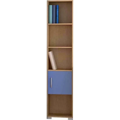 Kid's Bookcase With a Closet 40x30x180cm Sarris Br