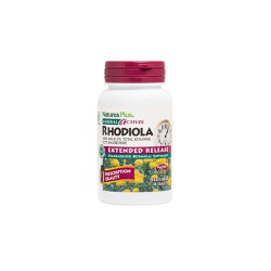 Natures Plus Rhodiola 1000mg Extended Release Συμπλήρωμα Διατροφής Για Τη Βελτίωση Της Συγκέντρωσης & Της Μνήμης 30 ταμπλέτες