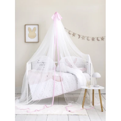 Κουνουπιέρα - Nappy Soft Pink Nima Bebe 240x600