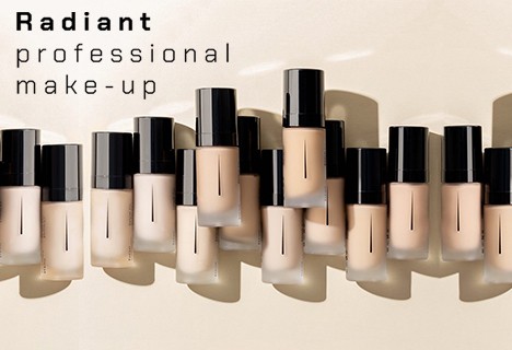 RADIANT, professional makeup
