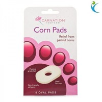 Vican Carnation Corn Pads Oval 9τμχ - Αυτοκόλλητα 