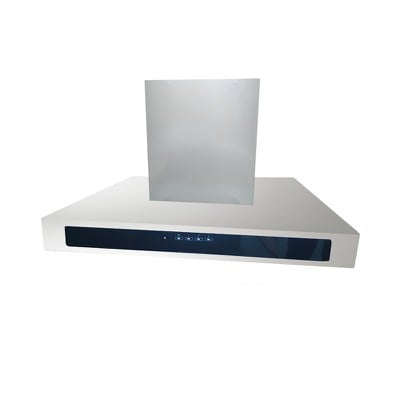 Roof Cooker Hood Travi 90cm Inox 1X230W 1000M³H