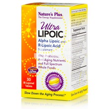 Natures Plus Ultra Lipoic Acid - Αντιοξειδωτικό, 30 tabs 
