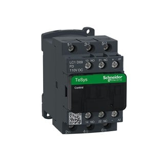 TeSys Contactor 3P NO+NC 4kW LC1D09FD