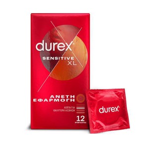 Durex Sensitive XL-Προφυλακτικά με Άνετη Εφαρμογή,