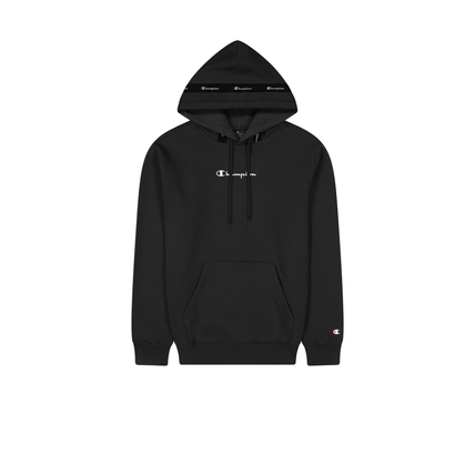 Champion Men Hooded Sweatshirt (219092)-BLACK