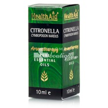Health Aid Αιθέριο έλαιο ΣΙΤΡΟΝΕΛΛΑ (Citronella), 10ml
