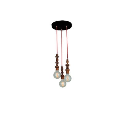 Pendant Light With Fabric Cable Hl-042R-3P Melody 