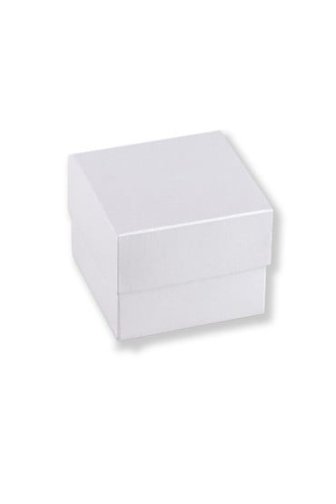 Κουτάκι MARBLE WHITE 5X5X4cm σε λευκό περλέ χρώμα
