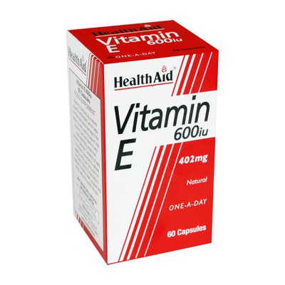 HEALTH AID Vitamin E 600I.U. 60caps