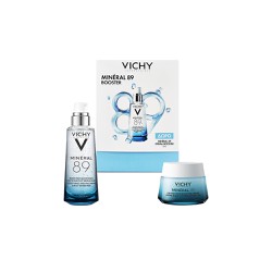 Vichy Promo Mineral 89 Booster 50ml & Gift 72H Moisture Boosting Cream 15ml 