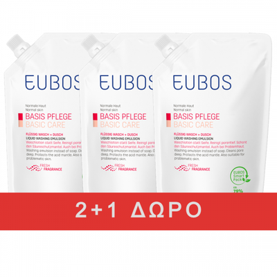 Eubos Promo Basic Care Refill Red Υγρό Καθαρισμού 