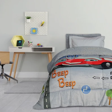 Das Kids Κουβερτοπαπλωμα 160χ220 4923 Grey, red 16