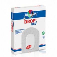 Master Aid Drop Med 10x12 (5,5x7,2) Γάζα 5τμχ.