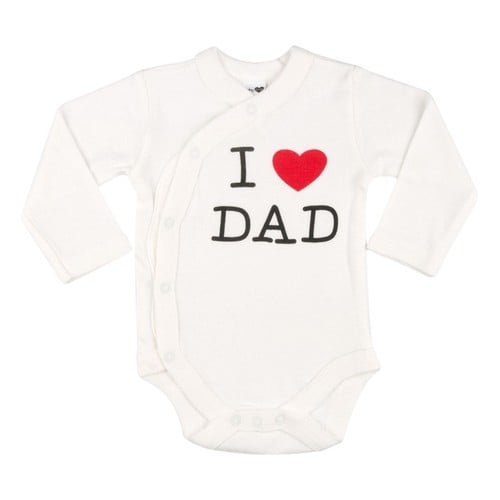 Veshje Body I Love Dad 0-3m