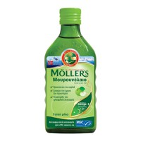 Moller's Cod Liver Oil Apple 250ml - Υγρό Μουρουνέ