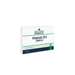 Doctor's Formulas D3 2000iu Συμπλήρωμα Διατροφής Με Βιταμίνη D3 60 κάψουλες