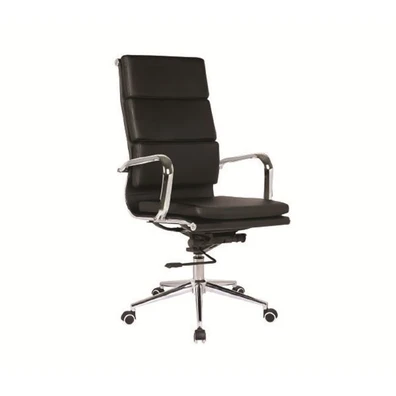 Desk Armchair/Black PU