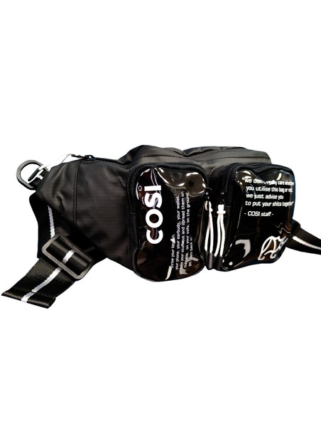 COSI JEANS BLACK FANNY PACK