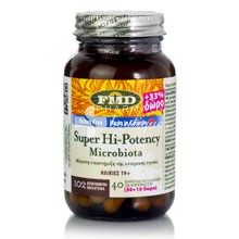 Flora Super Hi Potency - Εντερική υγεία, 40 veg. caps