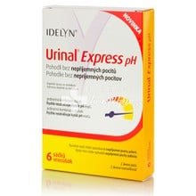 Urinal Express pH - Ουρολοιμώξεις, 6 φακελίσκοι