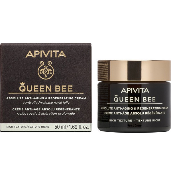 APIVITA Queen Bee Absolute Anti-Aging & Regenerating Cream Riche 50 ml